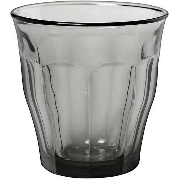 4pc Duralex Picardie 360ml Highball Glass Tumbler Water Drink Cup Set Grey