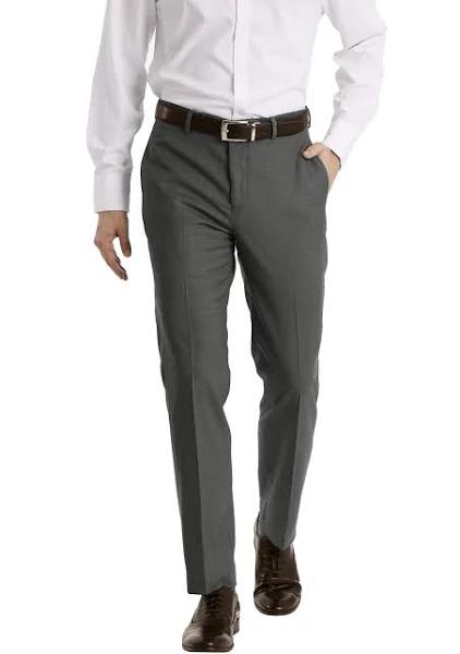 Calvin Klein Men's Pants Dress Pants - Color: Medium Grey - 33/32 US