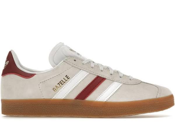 Adidas Gazelle Aluminum Collegiate Burgundy