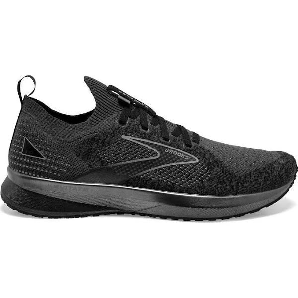 Brooks | Mens Levitate StealthFit 5 (BLACK/EBONY/GREY) 10