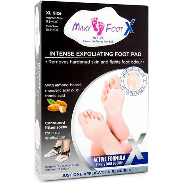 Milky Foot Active - Intense Exfoliating Foot Mask - XL