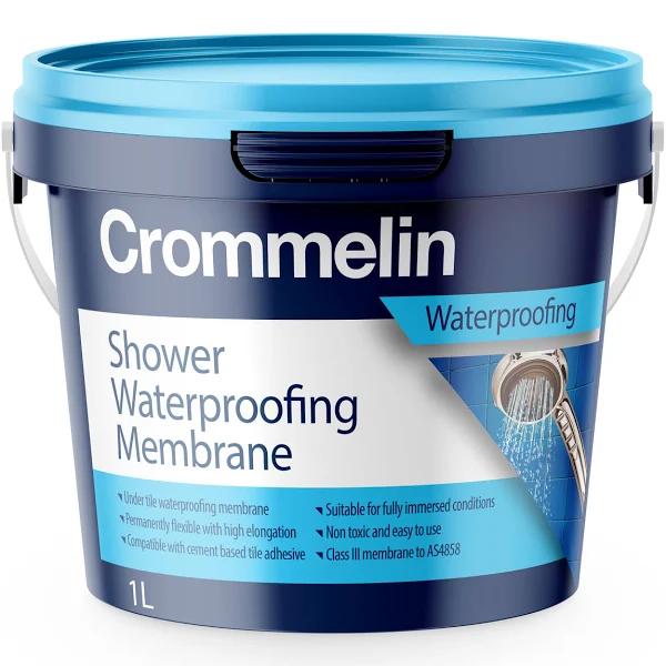 Crommelin 1L Shower Waterproofing Membrane