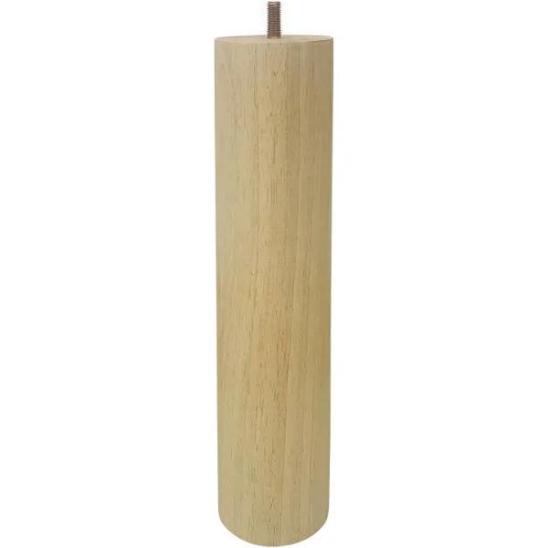 Adoored 73 x 360mm Raw Wood Round Furniture Leg