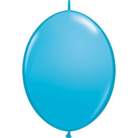 Robins Egg Blue 12 Inch Qualatex Quick Link Balloons x 50