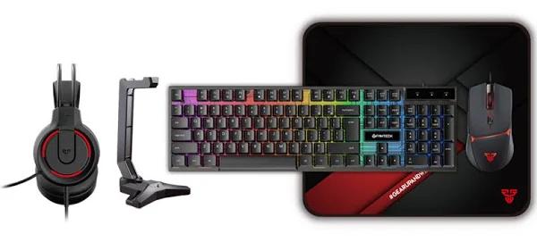 Fantech P51 5 in 1 Gaming Bundle (Keyboard / Mouse / Mousepad / Headset / Headset Stand)