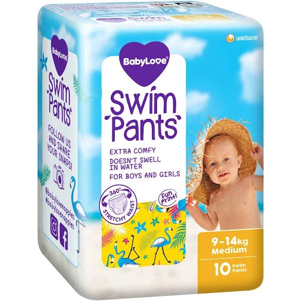 BabyLove Swim Pants Medium 10 Pack