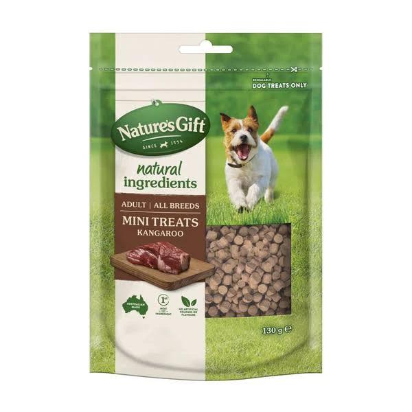 Nature's Gift Mini Dog Treats Kangaroo 130g