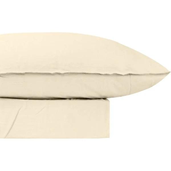 Bas Phillips Bamboo Linen Sheet Set | Australia, Mega King / Natural