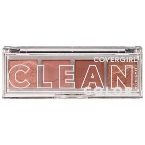 Covergirl Clean Colour Eyeshadow Quad #222 Dreamy Pink