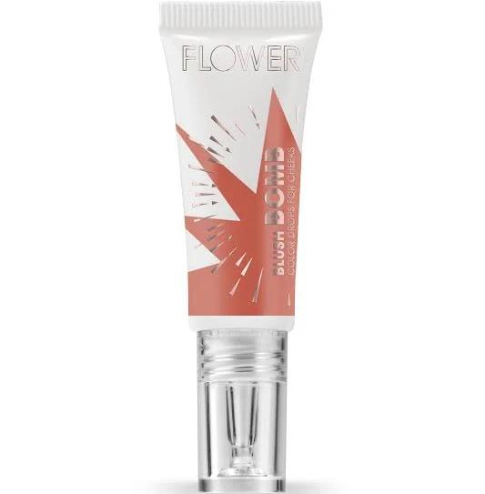 Flower Blush Bomb Color Drops for Cheeks Cinnamon