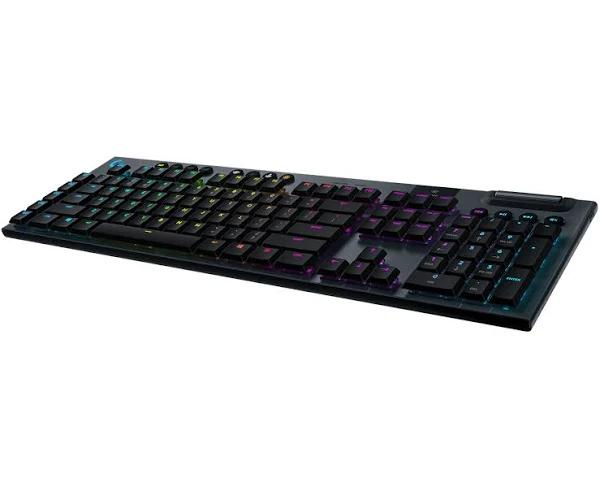 Logitech G915 Lightspeed RGB Tactile Wireless Gaming Mechanical Keyboard Black Nordic QWERTY