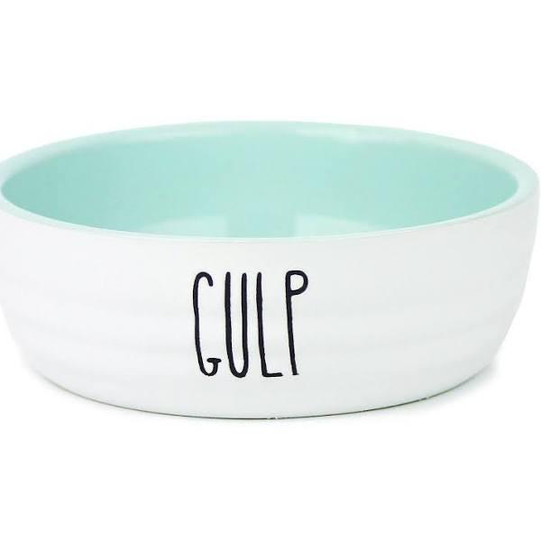 Barkley & Bella Ceramic Dog Bowl Gulp Small