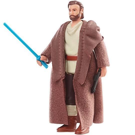 Star Wars Obi-Wan Kenobi Wandering Jedi Retro Collection Figure Blue