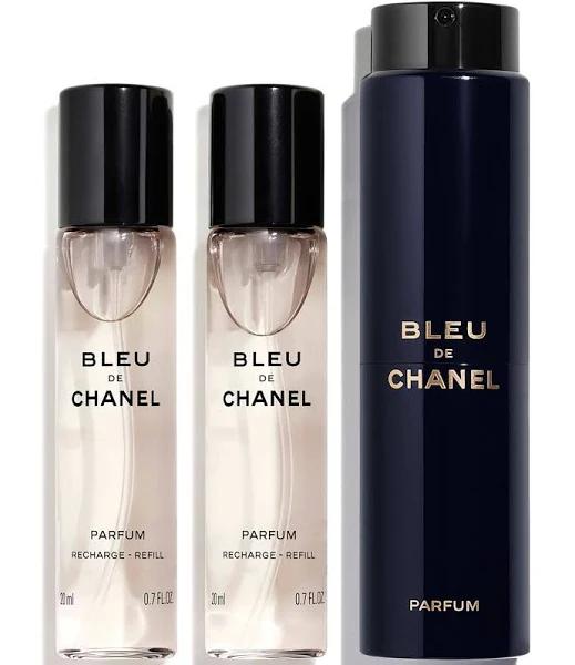 Bleu De Chanel Parfum Twist & Spray 3x20ml