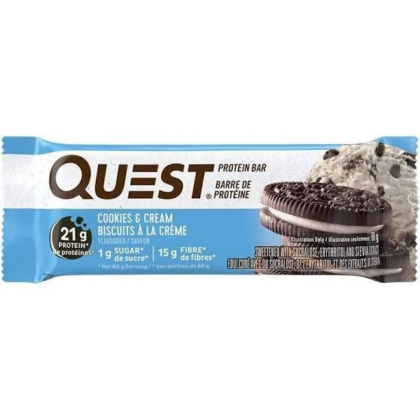 QUEST Protein Bar Cookies & Cream 60 grams