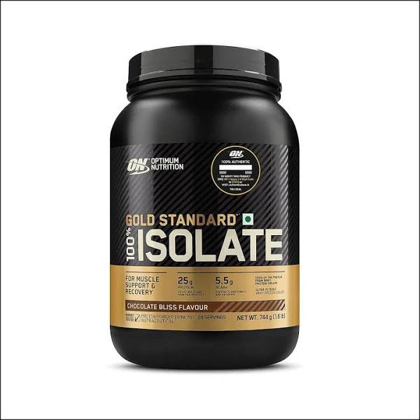 Optimum Nutrition (ON) Gold Standard 100% Isolate Chocolate Bliss - 1.6lbs