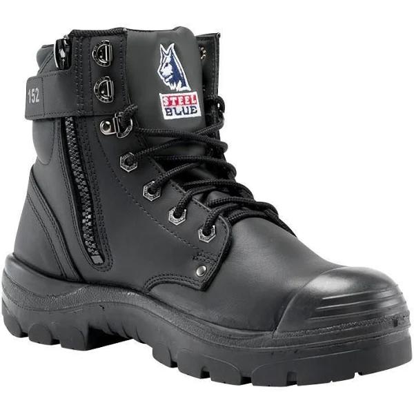 Steel Blue 322152 Argyle Black Zip Safety Boot 3