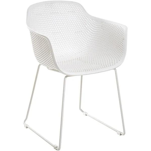 White Lilac Outdoor Dining Chair White - AfterPay & zipPay Available