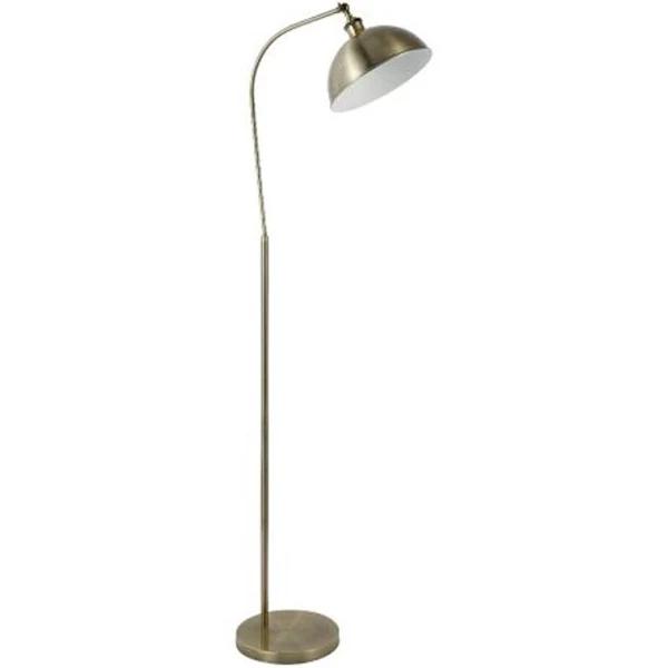 Lenna Floor Lamp - Antique Brass