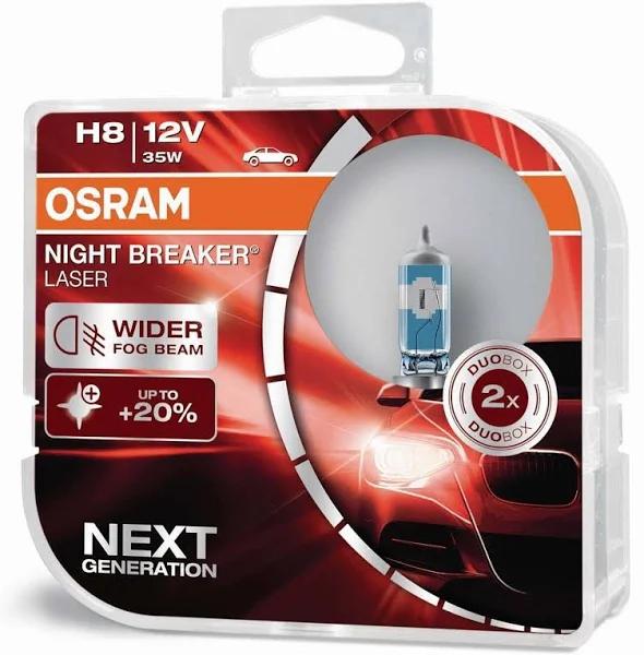 OSRAM Night Breaker Laser (Next Generation) H8 (Twin)