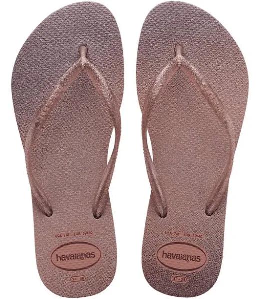 Havaianas - Slim Gloss Womens Thongs - Crocus Rose - BR 39/40