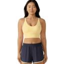 Lorna Jane Womens Lotus Longline Sports Bra Blue XS