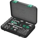 Wera 8100 SA 4 Zyklop Ratchet Set with 1/4" Drive, 41-Piece Set