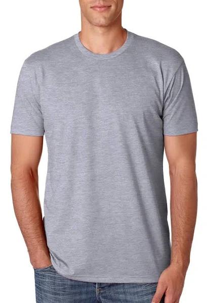 Next Level 6210 Men's CVC Tee - Dark Heather Gray, XS