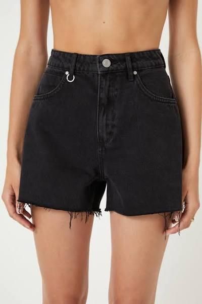 Neuw Women's Ryder Denim Shorts USED Black, Size 26