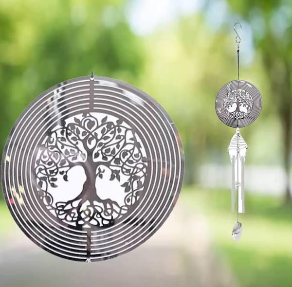 Tree of Life Spinning Wind Chime 45cm Cosmo Spinner