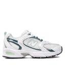 New Balance 530 Shoes White Green - 46.5