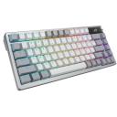 Asus ROG Azoth 75% Wireless Custom Gaming Keyboard - White ROG Snow Linear