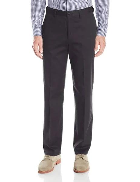 Savane Men's Flat Front Stretch Ultimate Performance Chino