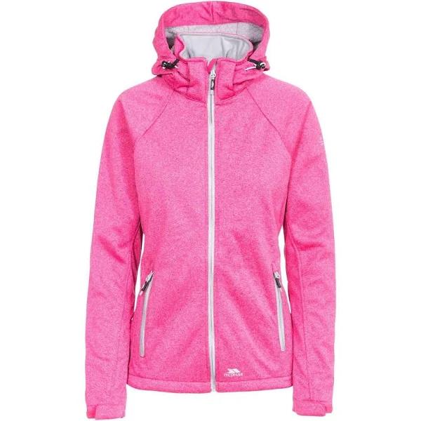 Trespass Womens/Ladies Angela Softshell Jacket (Pink Lady Marl) (XXS)