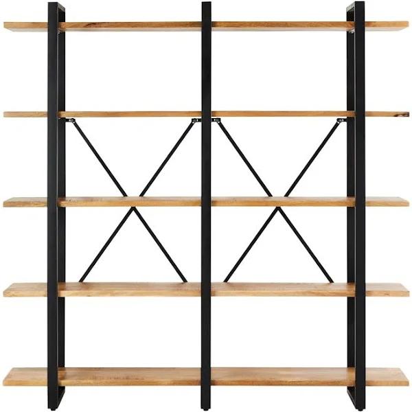 Emery Large Shelving Unit 200 x 200cm | Natural | Storage Solutions | Early Settler Furniture