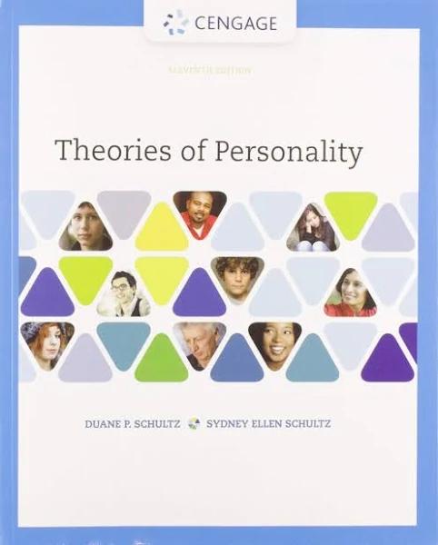 Theories of Personality by Duane Schultz