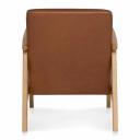 Den Leather Armchair Nutmeg by Freedom