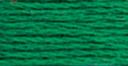 DMC Pearl Cotton Skein Size 5 27.3yd Very Dark Emerald Green