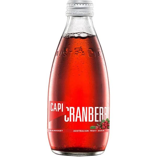 Capi Sparkling Cranberry Loose 250ml - Case (24)