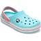 Crocs Kids' Crocband Clog Ice Blue/White C13