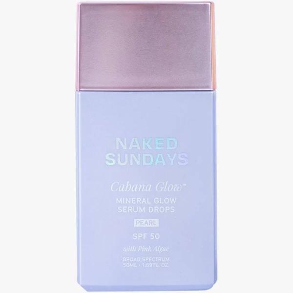 Naked Sundays - Cabana Glow SPF50+ Mineral Glow Drop - Pearlescent - 50ml