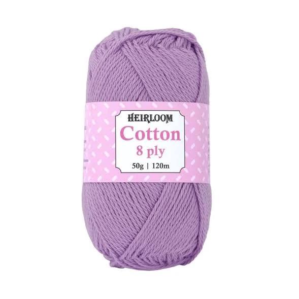 Heirloom Cotton 8 Ply - Amethyst