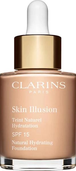 Clarins Skin Illusion Natural Hydrating Foundation SPF 15 #102.5 Porcelain 30ml