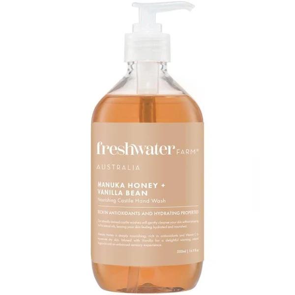 Freshwater Farm Manuka Honey & Vanilla Bean Hand Wash 500ml