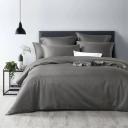 Soho 1000TC Quilt Cover Set Navy [Size: Queen Bed]