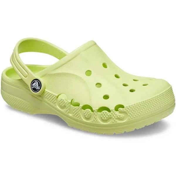 Crocs Baya Childrens Clogs, Size 2, Green