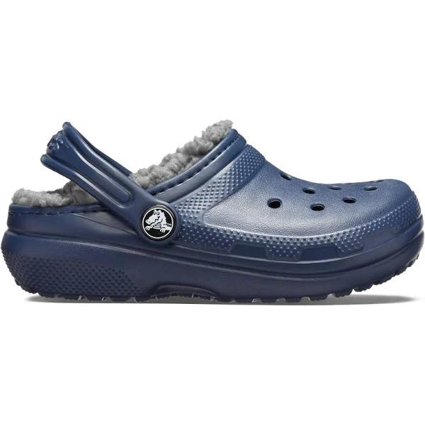 Crocs Classic Lined Clog K Blue Kids - 30-31