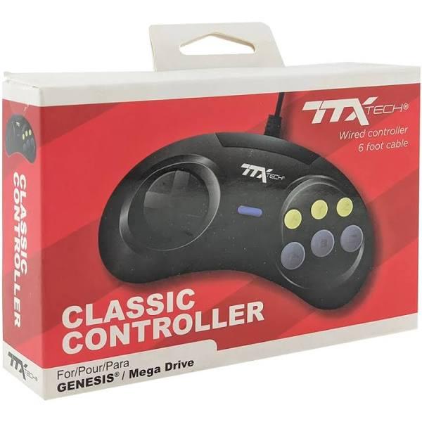 Megadrive Controller Wired 6 Button RetroPad