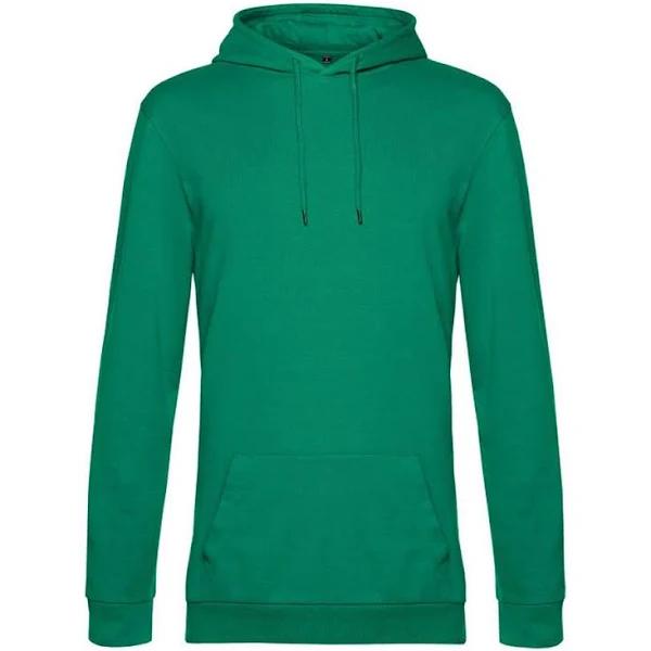 B&C Mens Hoodie Kelly Green M Cotton Polyester Mens Hoodie