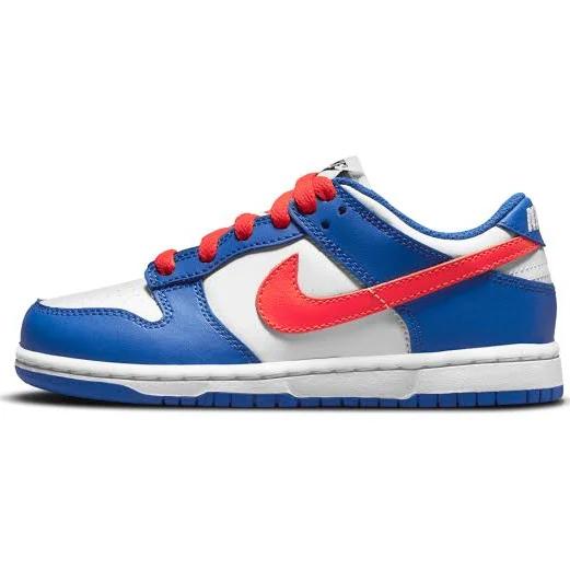 Nike Kids Dunk Low PS Game Royal / Crimson Shoes - Size 13C